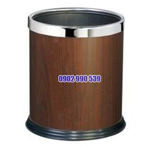 Thùng rác văn phòng giả gỗ