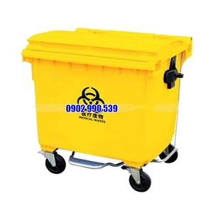 Thùng rác y tế 660 lít