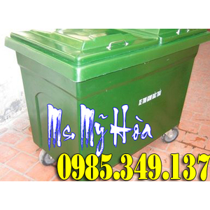 Xe đẩy rác 660 lít Composite bánh đặc tại quận Gò Vấp- TPHCM