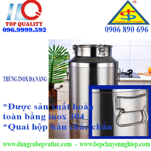 Thùng inox đa năng