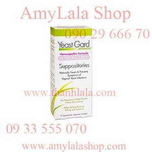Viên đặt se khít viêm âm đạo YeastGard Homeopathic Suppositories - 0933555070 - 0902966670 -
