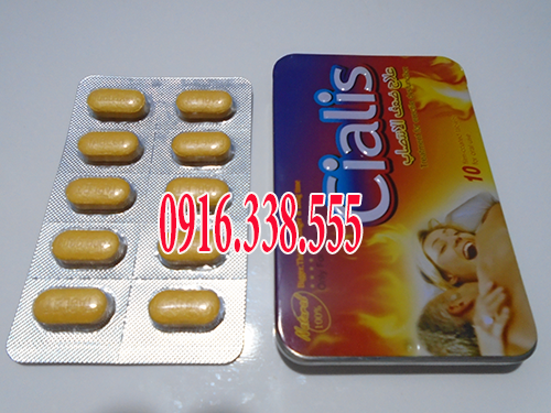 Thuốc Cương Dương 10 viên Cialis 3800 mg thảo Dược