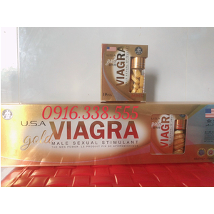 THUỐC Cương dương GOLD Viagra 6800MG USA ( VIÊN Vàng)