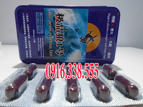 Thuốc cường dương Ngựa Hoang hongkong 8000mg