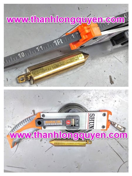 Thước đo dầu 10 mét Shun bản 13mm chất lượng