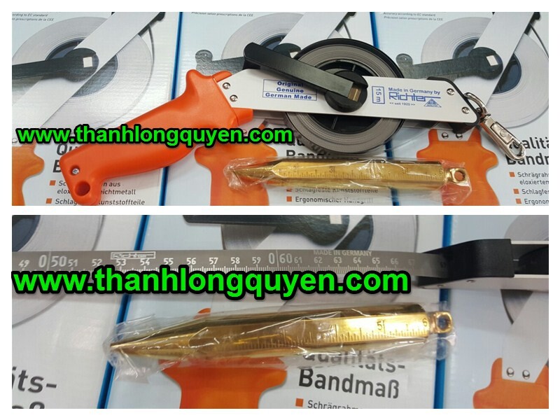 THƯỚC ĐO DẦU 20 MÉT RICHTER QUẢ RỌI DÀI