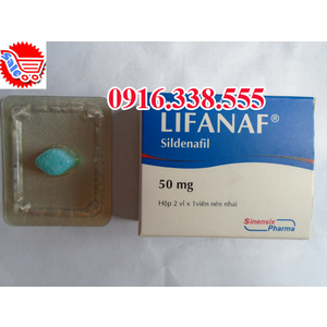 Thuốc LIFANAF 50 mg Điều Trị rối loạn cương dương