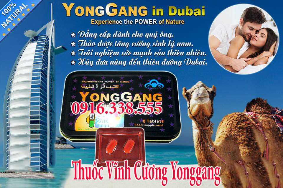 Thuốc YongGang Hộp 2 Viên Vĩnh Cương Bổ Thận