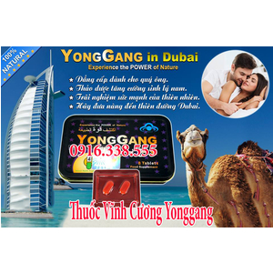 Thuốc YongGang Hộp 2 Viên Vĩnh Cương Bổ Thận