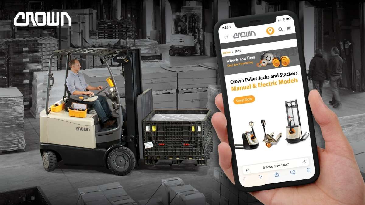 Thương hiệu xe nâng Crown (Mỹ)