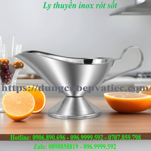 Ly thuyền rót sốt