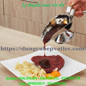 Ly thuyền rót sốt