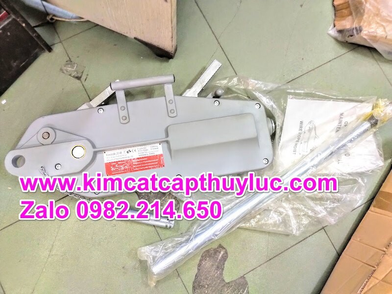 ti phô kéo cáp kawasaki 3.2 tấn model nhs-3200 cáp 16mm