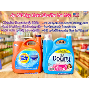 Nước Giặt Xả TIDE OXI ADVANCED POWER 4,43 lit 🇺🇸