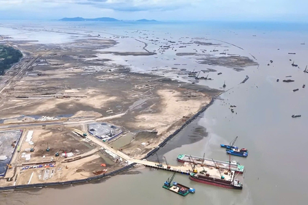 Tiến Độ Thi Công Vinhomes Green Paradise Cần Giờ Đầu Tháng 10/2025