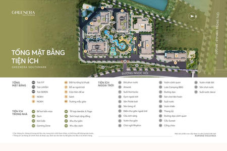 Tiện ích Greenera Southmark Ngọc Hồi