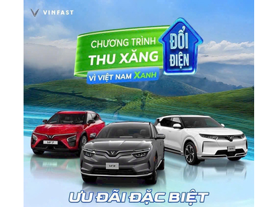 Tiếp nối thu xăng đổi điện giảm đến 3%