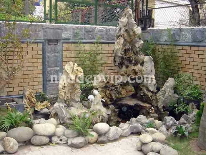 Tiểu cảnh sân vườn mẫu SV07