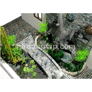 Tiểu cảnh sân vườn mẫu SV12