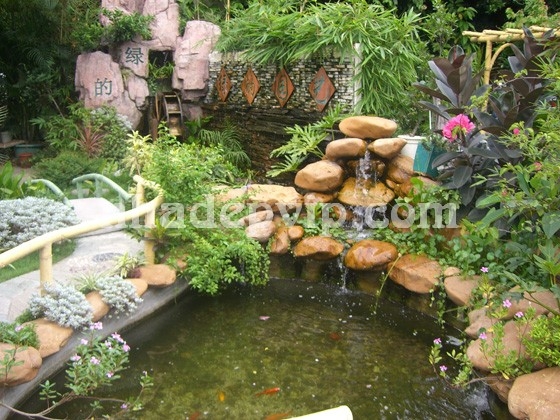Tiểu cảnh sân vườn mẫu SV13