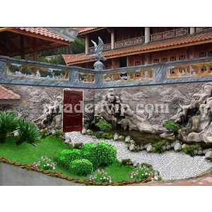 Tiểu cảnh sân vườn mẫu SV17