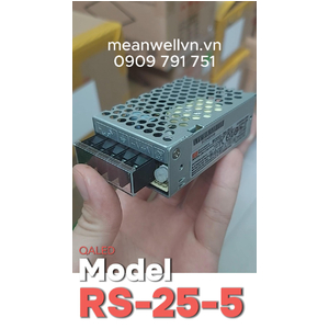 Tìm Hiểu Bộ Nguồn Mean Well RS-25-5 | Nguồn Tổ Ong Công Nghiệp