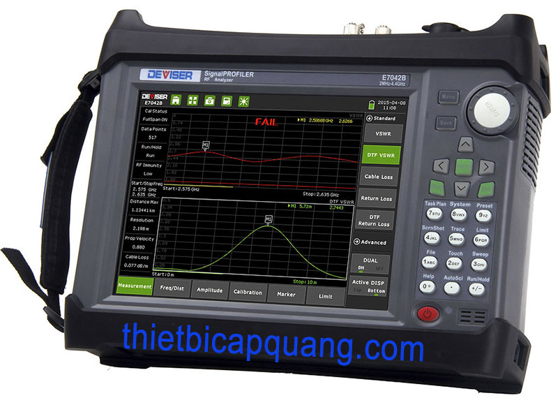 Tìm hiểu về máy đo cáp và anten Deviser E7042B