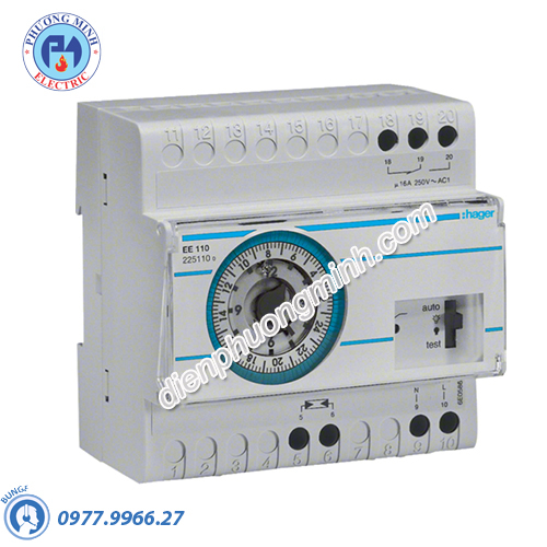 Timer 24h Hager - Model EE110