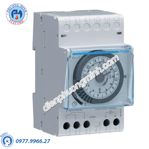 Timer 24h Hager - Model EH111 loại Analog
