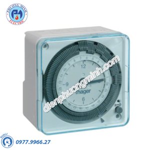 Timer 24h Hager - Model EH716 loại Analog 72x72mm