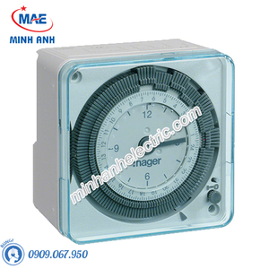 Timer 24h Hager - Model EH770 loại Analog 72x72mm