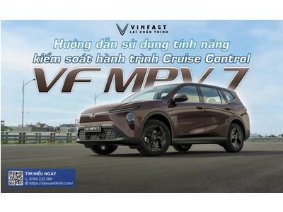 Tính năng Cruise Control trên VF MPV 7