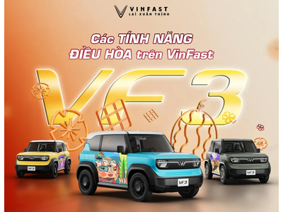 Tính năng điều hòa trên VF 3
