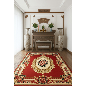 Thảm trang trí cổ điển sợi len CLASSIC TK222
