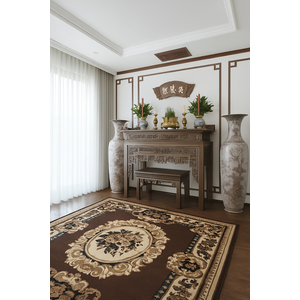Thảm trang trí cổ điển sợi len CLASSIC TK333