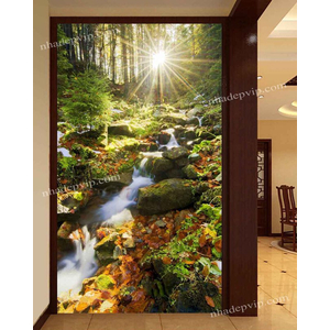 GẠCH 3D THÁC NƯỚC TN113