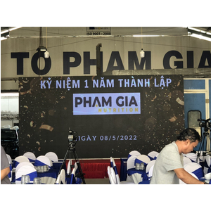 Sự Kiện Tổ Chức Lễ Kỷ Niệm Thành Lập Công Ty Pham Gia Nutrition