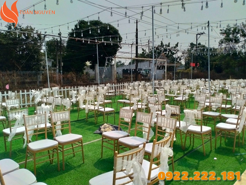 Cho thuê bàn ghế sự kiện giá rẻ, uy tín