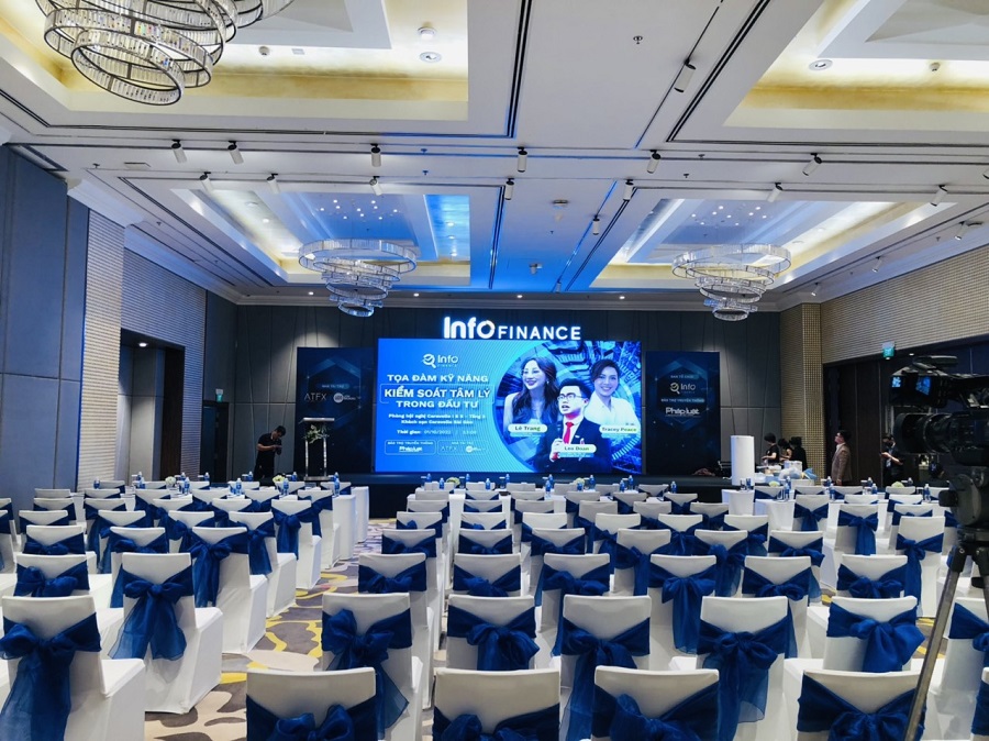 Cho Thuê Màn Hình Led Sự Kiện Tọa Đàm Kỹ Năng Kiểm Soát Tâm Lý Trong Đầu Tư