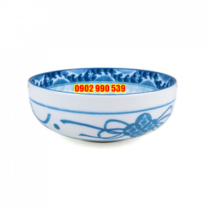 Tô Sứ Men Lam Lòng Tô Có Triện