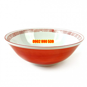 Tô Sứ Phụng Đỏ Có Triện