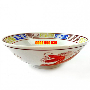 Tô Sứ Rồng Trắng Có Triện Cao Cấp