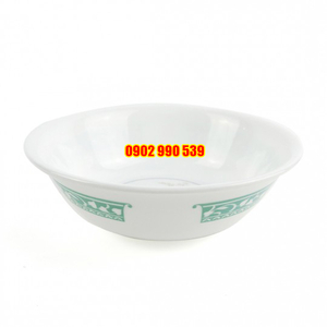 Tô Sứ Trắng Nhỏ Hoa Văn