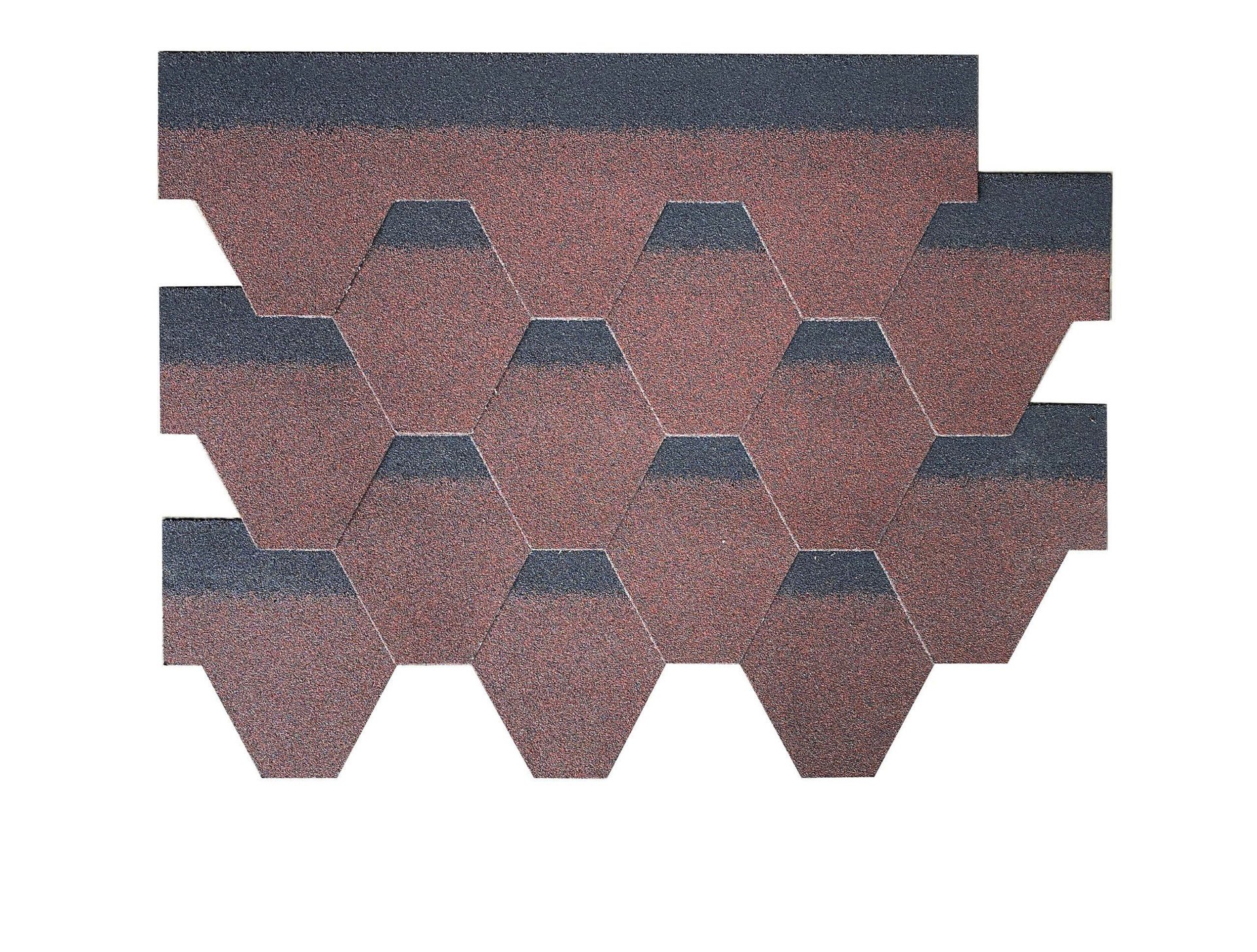 Ngói lợp bitum phủ đá dạng tổ ong HP001-BITUM-BINH DƯƠNG