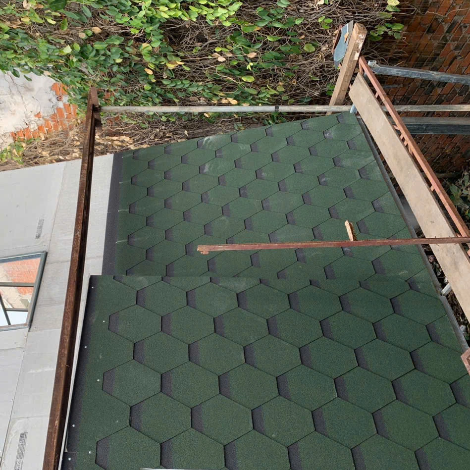 Ngói lợp bitum phủ đá dạng tổ ong HP001-BITUM-BINH DƯƠNG