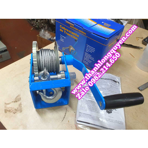 tời quay tay 1 tấn 2500lbs 1134kgs model hw2500 chất lượng