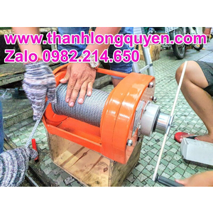 TỜI QUAY TAY 3 TẤN NẶNG 44KG CHƯA BAO GỒM CÁP