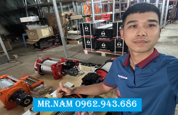 Tời thủy lực 4 tấn và 6,8 tấn – dòng có phanh và không phanh