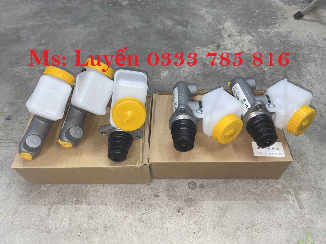 TỔNG CÔN TRÊN XE ĐẦU KÉO HUYNDAI XCIENT ( XI LANH LI HỢP, HEO TRÊN)