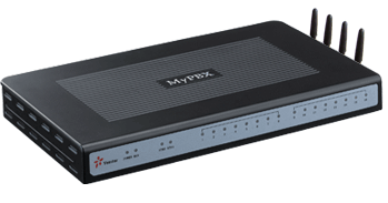Tổng đài IP không dây GSM sử dụng 4 Sim Di Động và PSTN